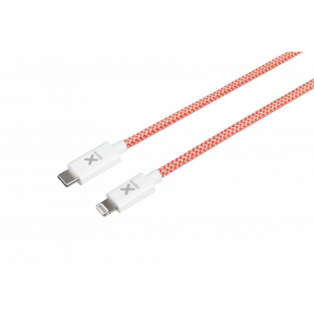 ADAPTATEUR SECTEUR + CÂBLE LIGHTNING PD BLANC