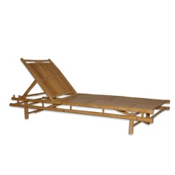 Bain de Soleil Collection Mozaik 190 x 66 x 70 cm Peinture Epoxy Chocolat. Roues Empilables Coussin Inclus