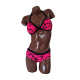 Maillot de bain 2 pièces multicolor