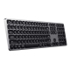 Satechi Space Gray Aluminum Bluetooth Keyboard with Numeric Keypad