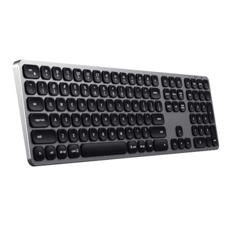 Satechi Space Gray Aluminum Bluetooth Keyboard with Numeric Keypad