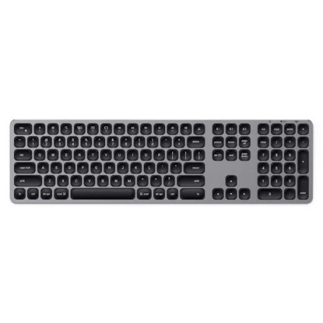 Satechi Space Gray Aluminum Bluetooth Keyboard with Numeric Keypad