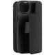 Detachable Leather MagSafe Folio for iPhone 15 Pro Max - Black