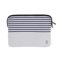 Housse PC 13'' Marinière Blanche