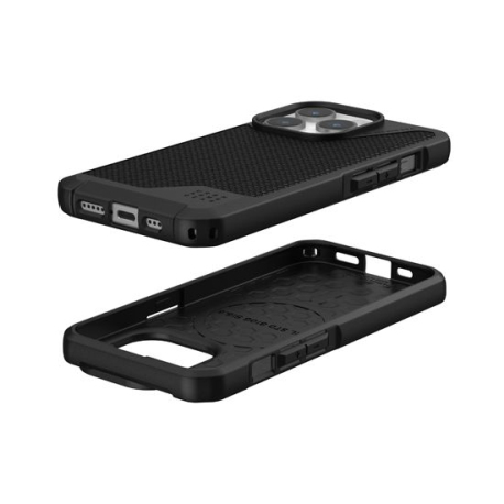 Metropolis LT Magsafe iPhone 15 Pro Kevlar Noir
