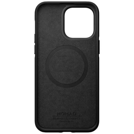 Coque MagSafe en cuir Horween Moderne pour iPhone 14 Pro Max Noir