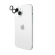 Aluminium Ring Camera Protector for iPhone 15/15 Plus Black