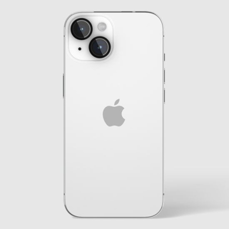 Aluminium Ring Camera Protector for iPhone 15/15 Plus Black