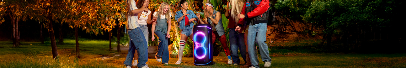 Enceinte de soirée