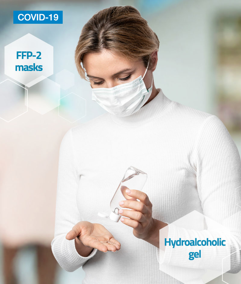 Protect yourself with our anti-covid19 products